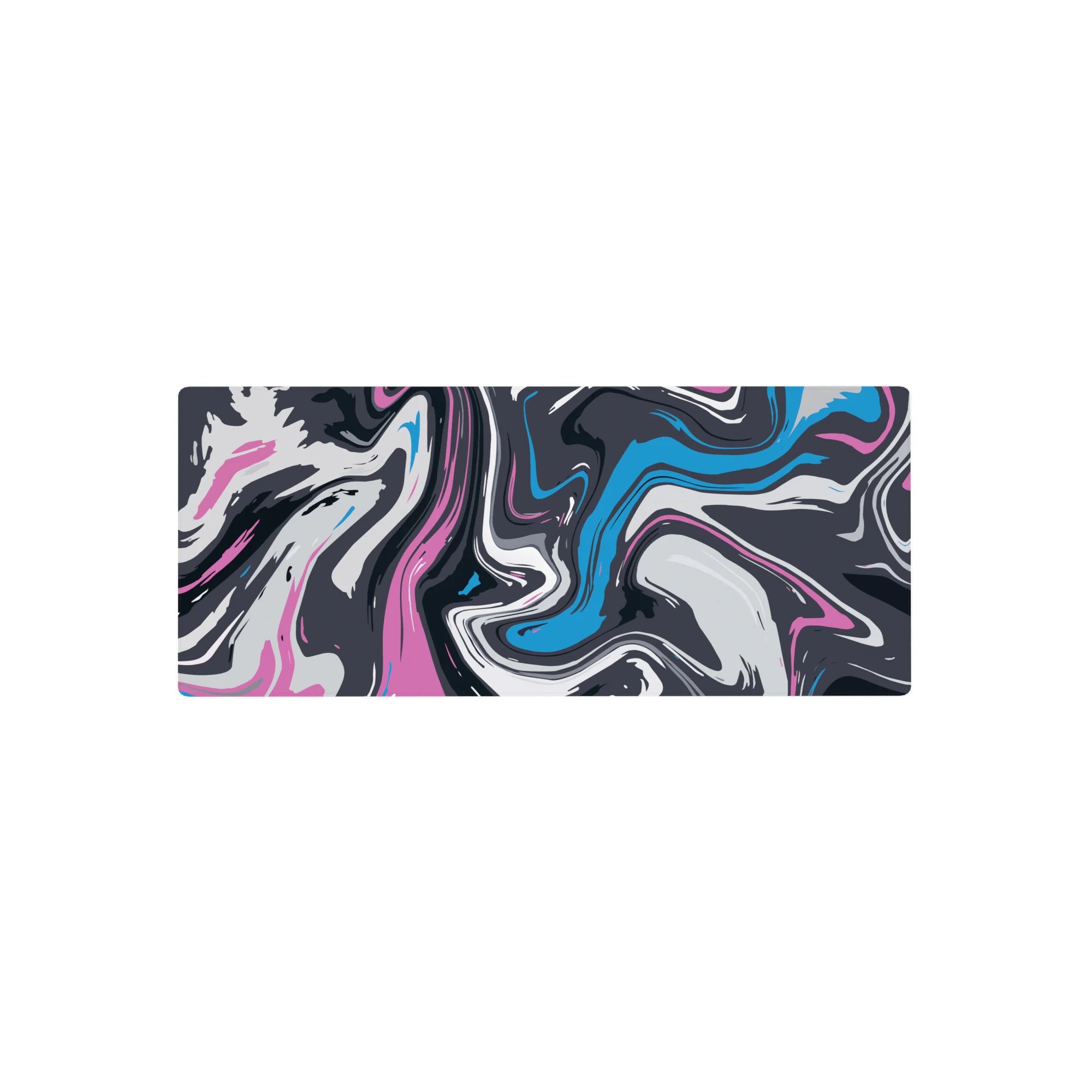 Liquid Abstract Deskmat | Mousepad | Deskpad - Color Swirl