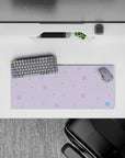 Abstract Pattern Deskmat | Mousepad | Deskpad - Sakura Bliss