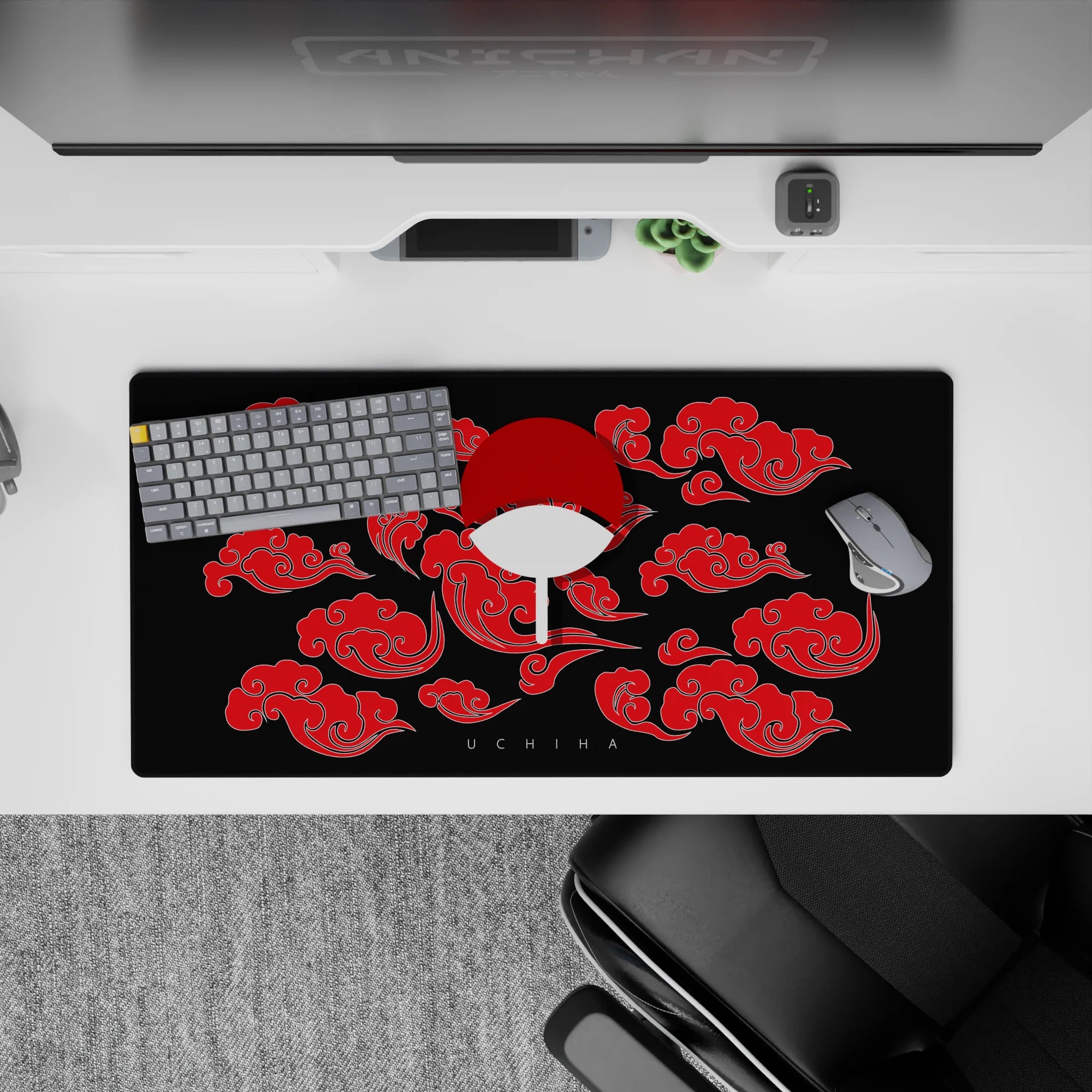 Naruto Deskmat | Mousepad | Deskpad - Uchiha Clan Legacy - AniChan