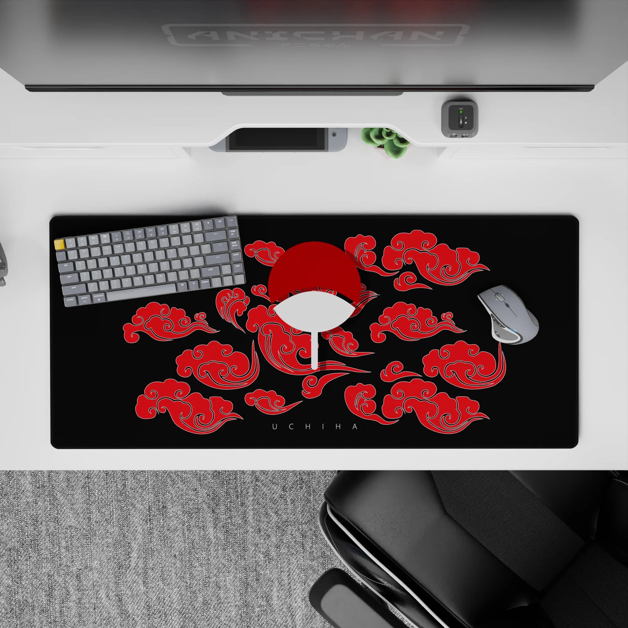 Naruto Deskmat | Mousepad | Deskpad - Uchiha Clan Legacy - AniChan