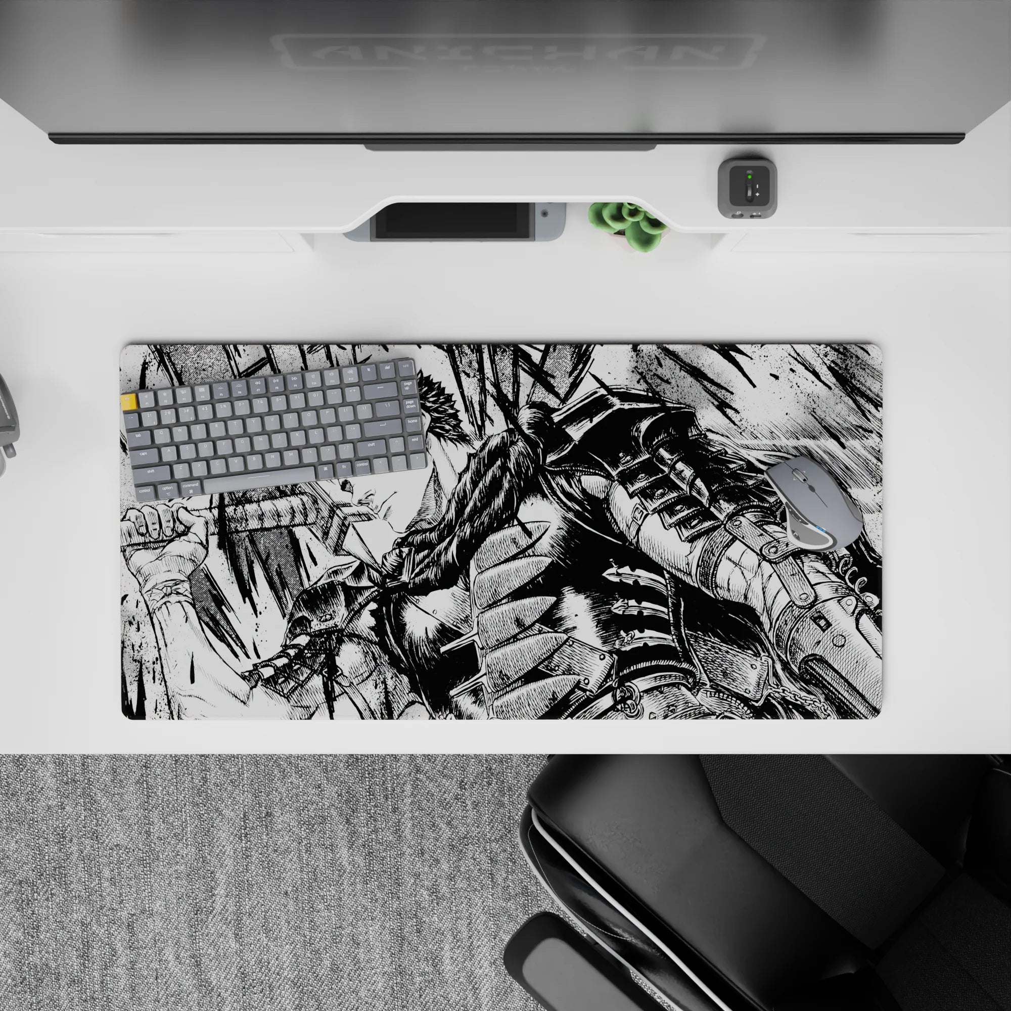 Berserk Deskmat | Mousepad | Deskpad - Determined Resolve - AniChan