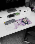 28x12 inches Violet Evergarden mouse pad as she reaches for sealed envelopes drifting past.