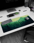 Vector Landscapes Deskmat | Mousepad | Deskpad - Mountain Wanderer