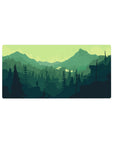 Vector Landscapes Deskmat | Mousepad | Deskpad - Mountain Wanderer