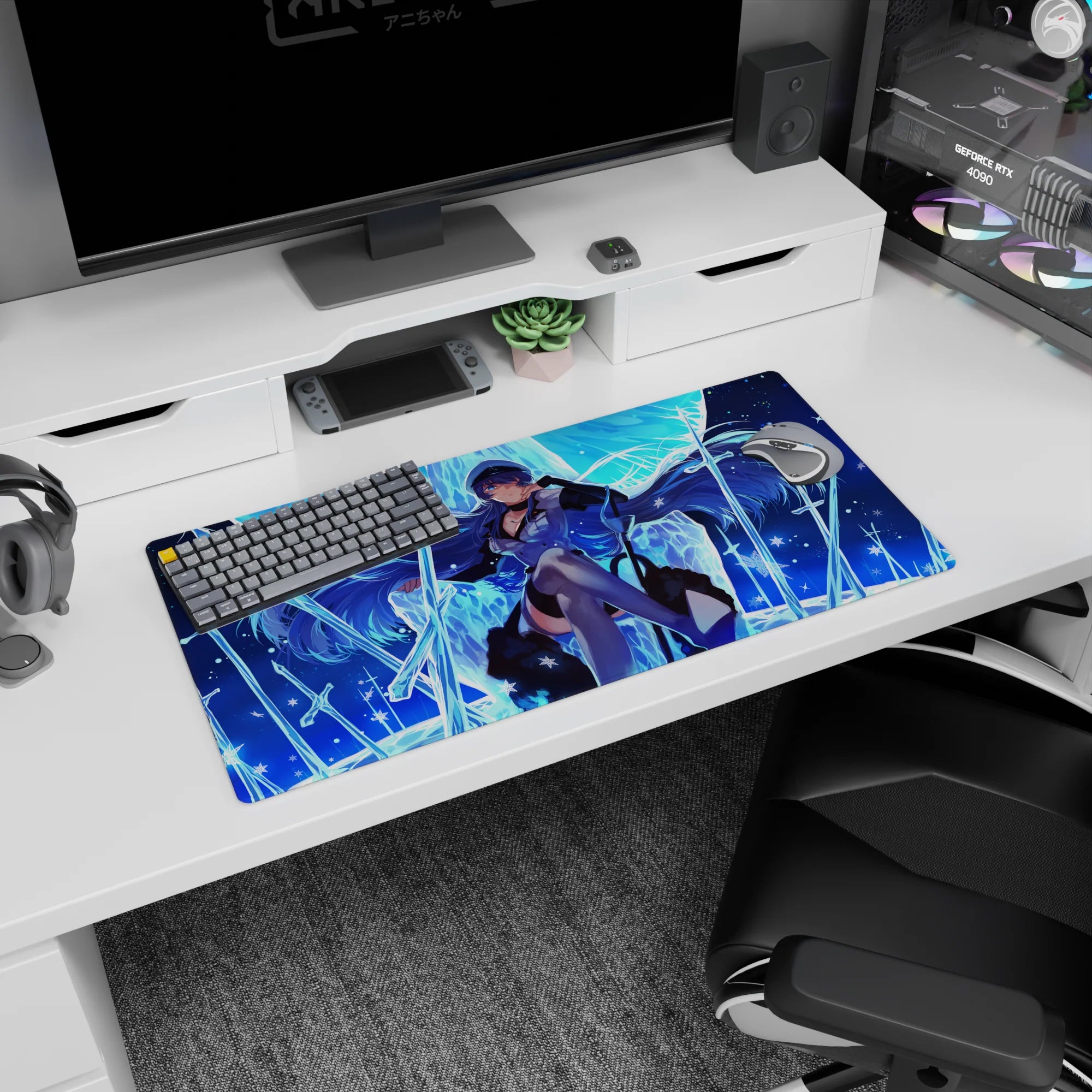 Akame ga Kill - Anime Mouse Pad and Desk Pad - Throne of Ice