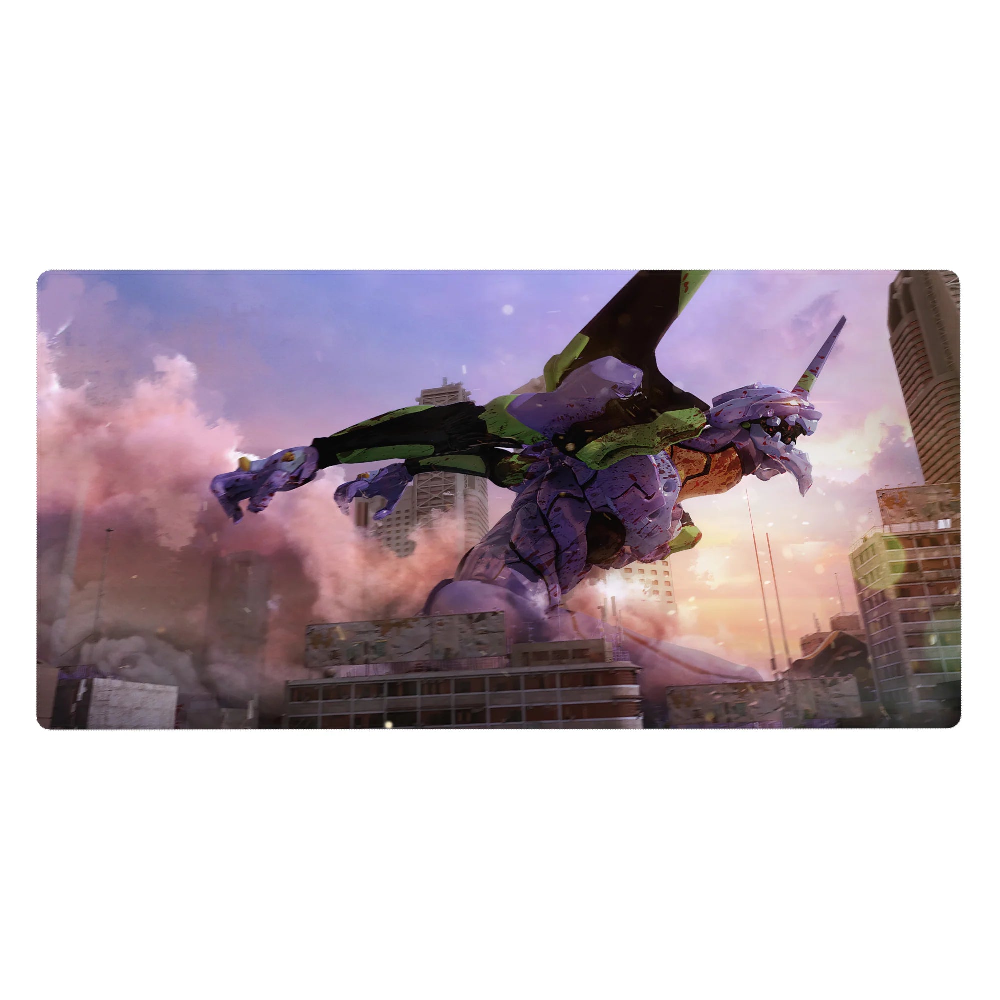 Evangelion - Anime Mouse Pad and Desk Pad - Rage of Unit-01 - AniChan