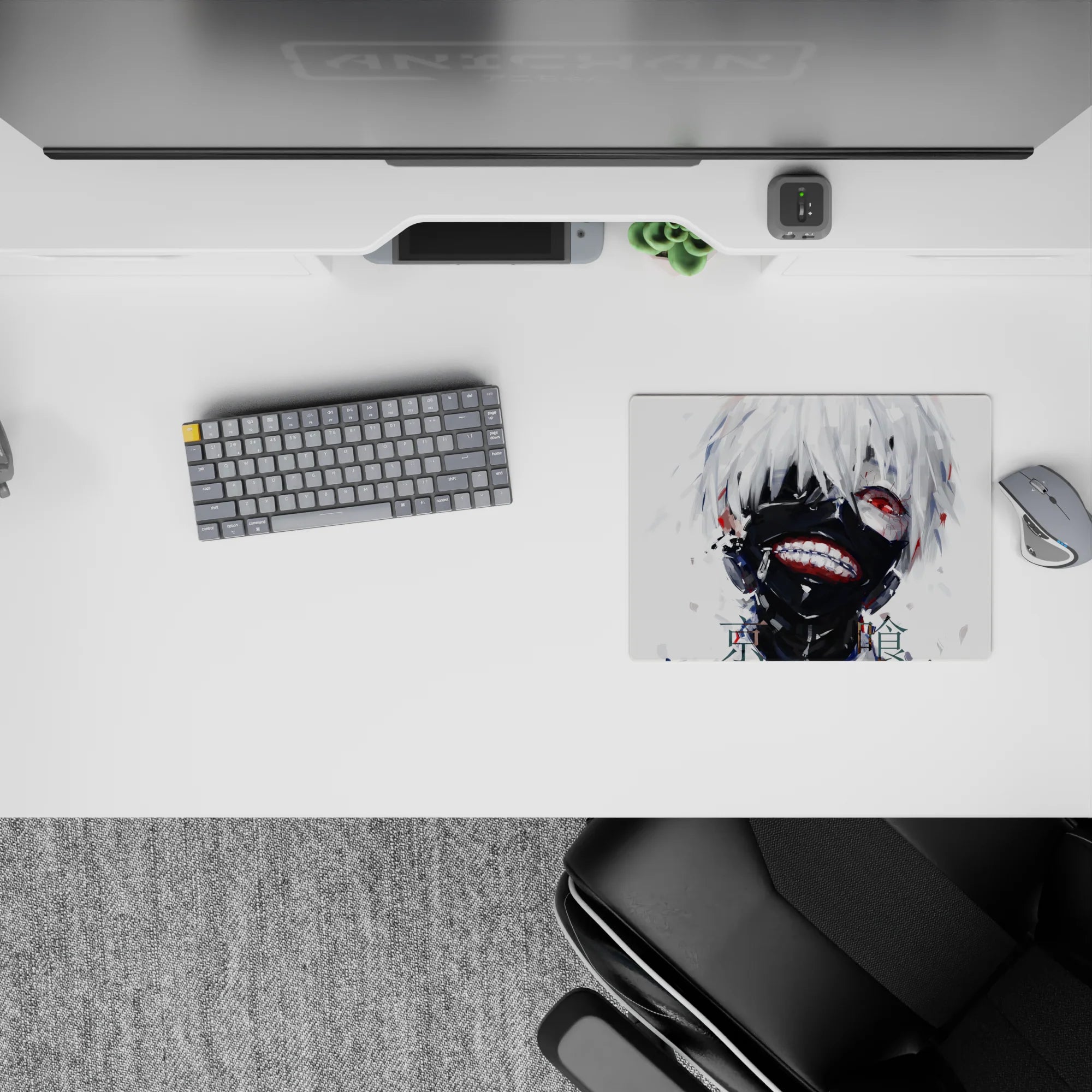 Tokyo Ghoul Deskmat | Mousepad | Deskpad - Fragmented Ghoul