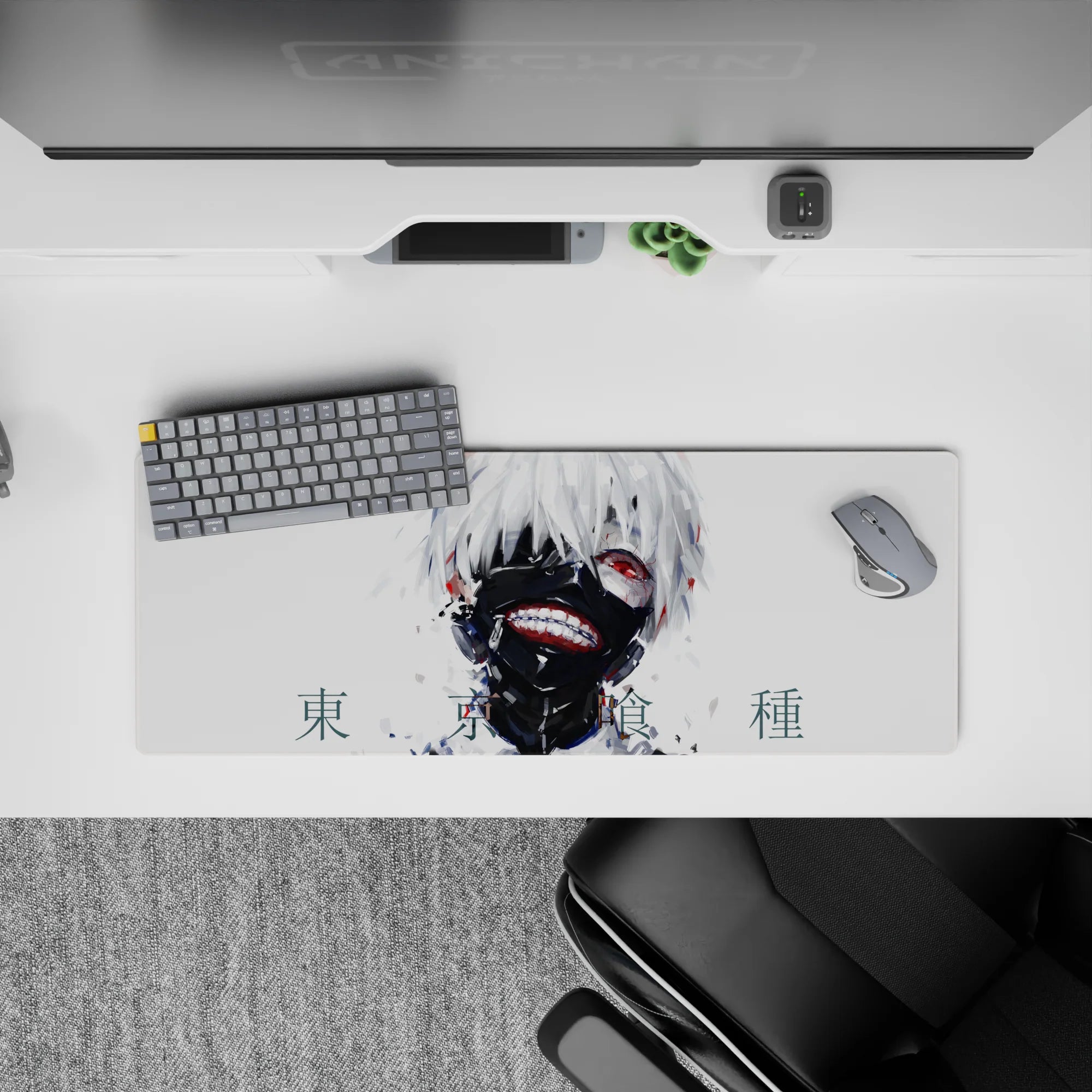 Tokyo Ghoul Deskmat | Mousepad | Deskpad - Fragmented Ghoul