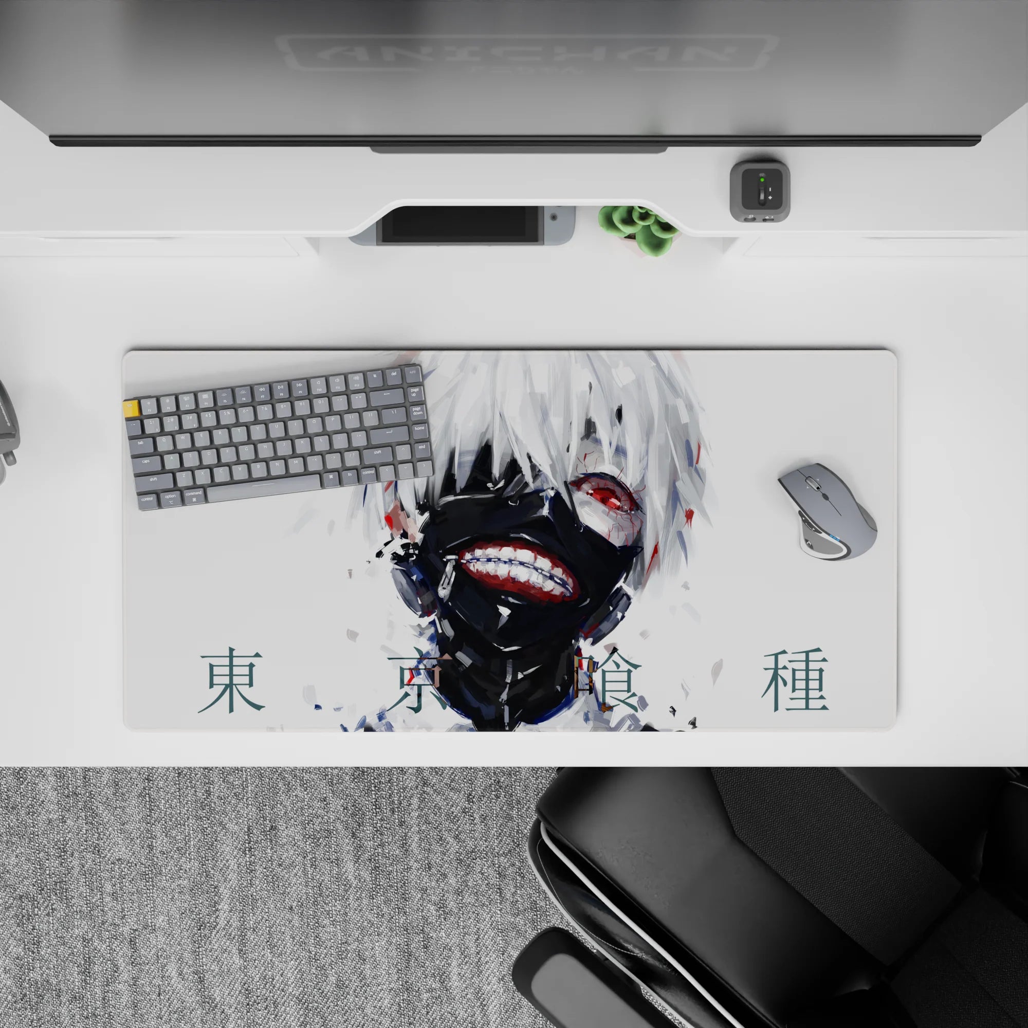 Tokyo Ghoul Deskmat | Mousepad | Deskpad - Fragmented Ghoul