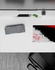 Geometry Abstract Deskmat | Mousepad | Deskpad - Fractured Fury - AniChan