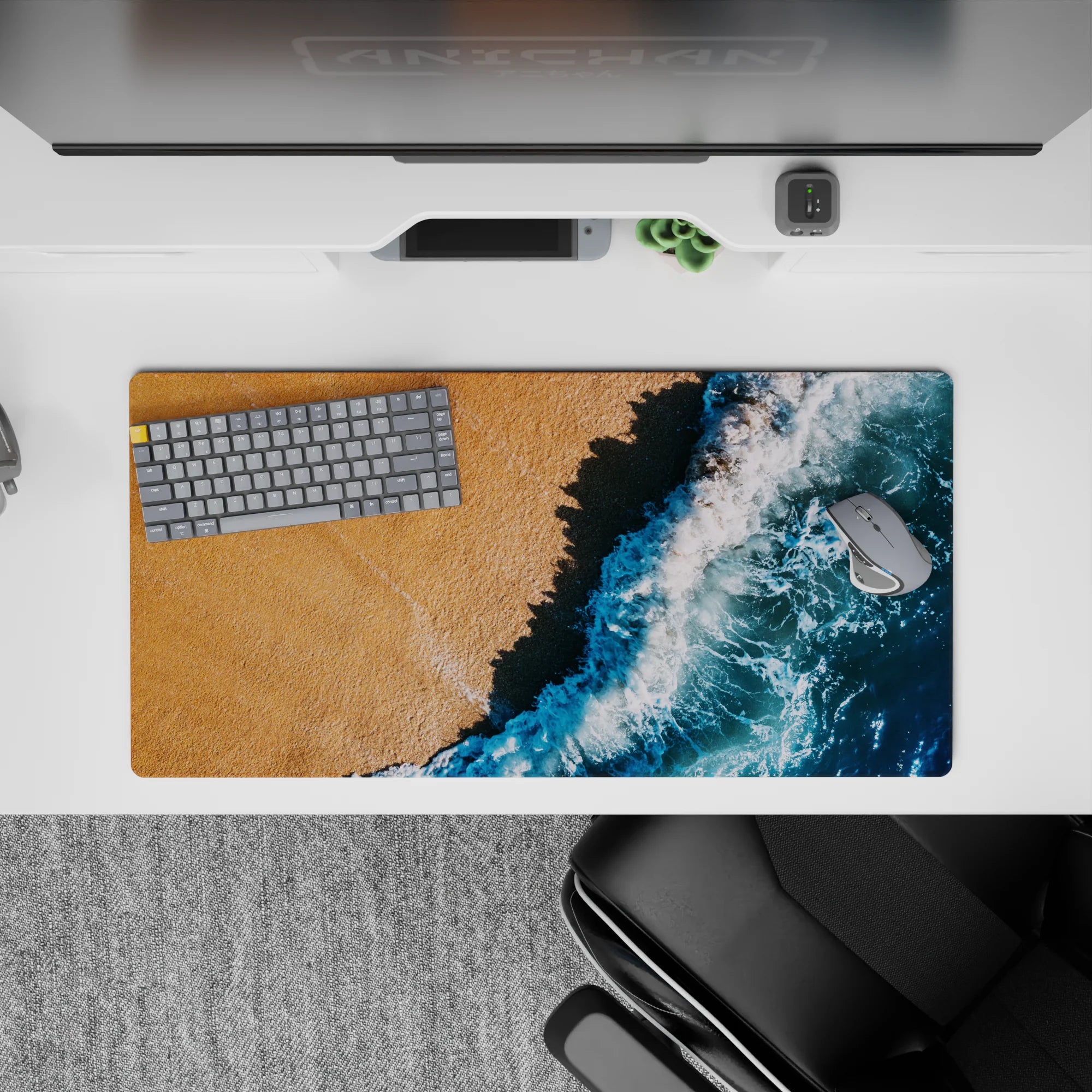 Nature Landscapes Deskmat | Mousepad | Deskpad - Coastal Bliss