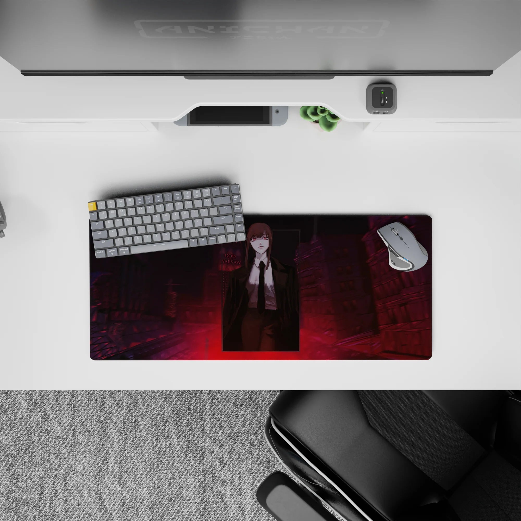 Chainsaw Man - Anime Mouse Pad and Desk Pad - Crimson Goddess