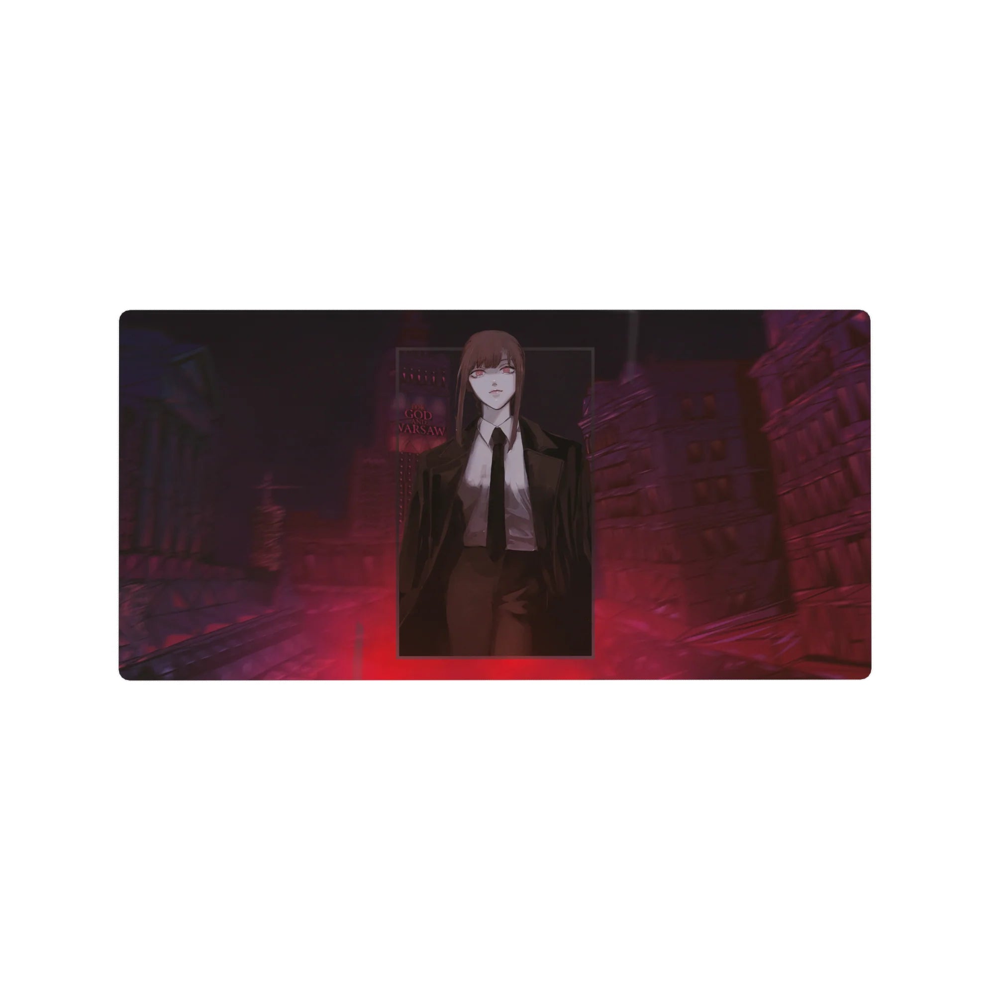 Chainsaw Man - Anime Mouse Pad and Desk Pad - Crimson Goddess