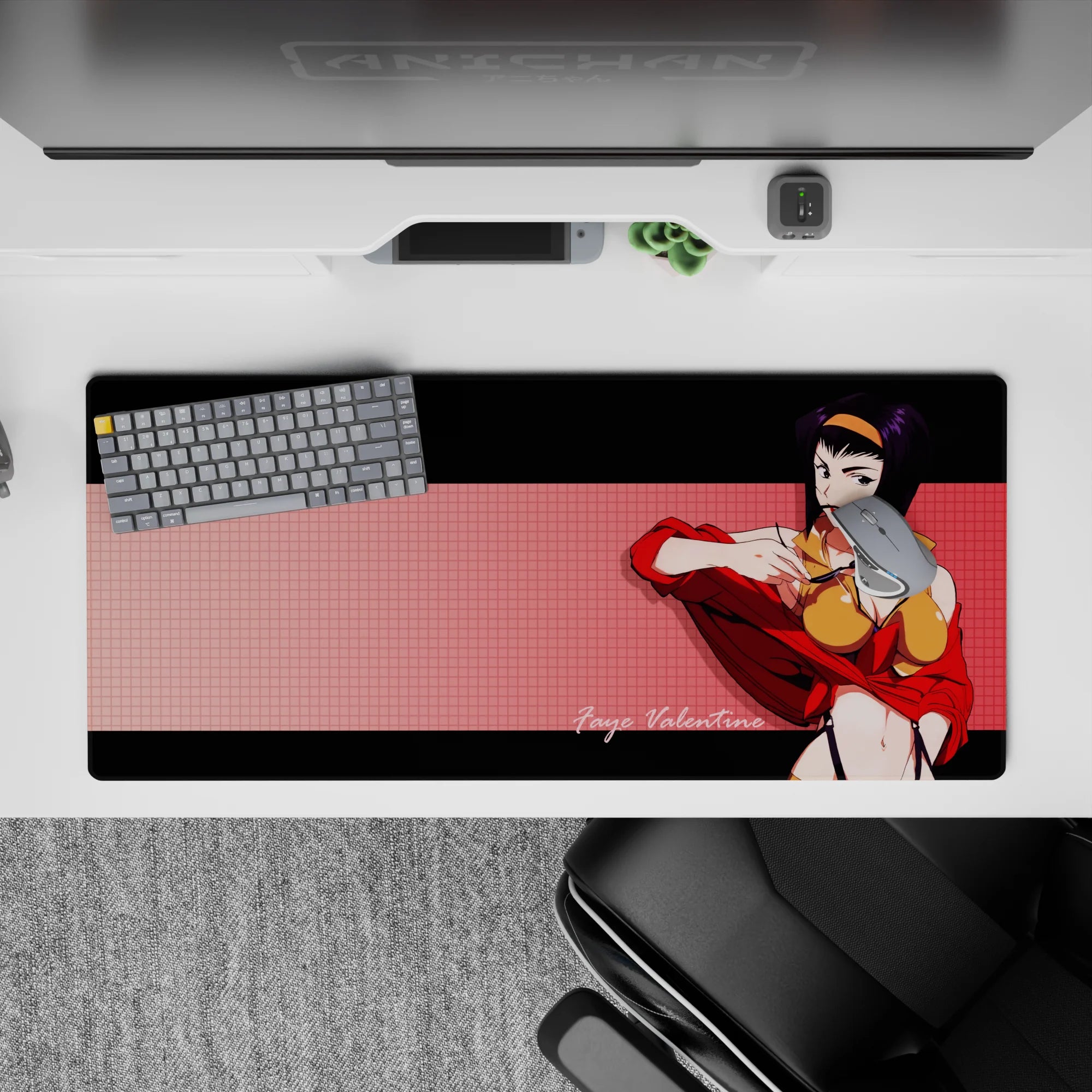 Cowboy Bepop - Anime Mouse Pad and Desk Pad - Confident Gambit - AniChan