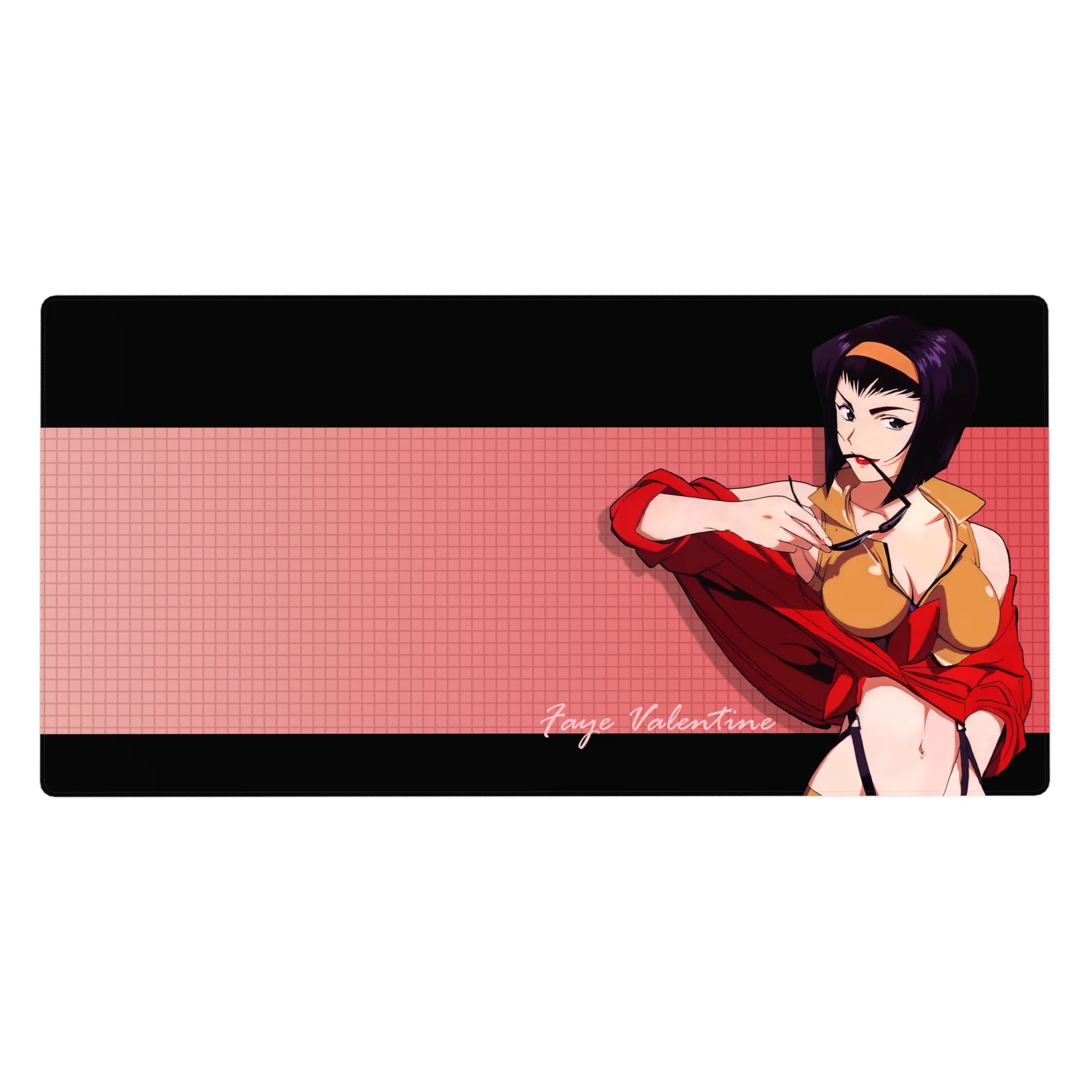 Cowboy Bepop - Anime Mouse Pad and Desk Pad - Confident Gambit - AniChan