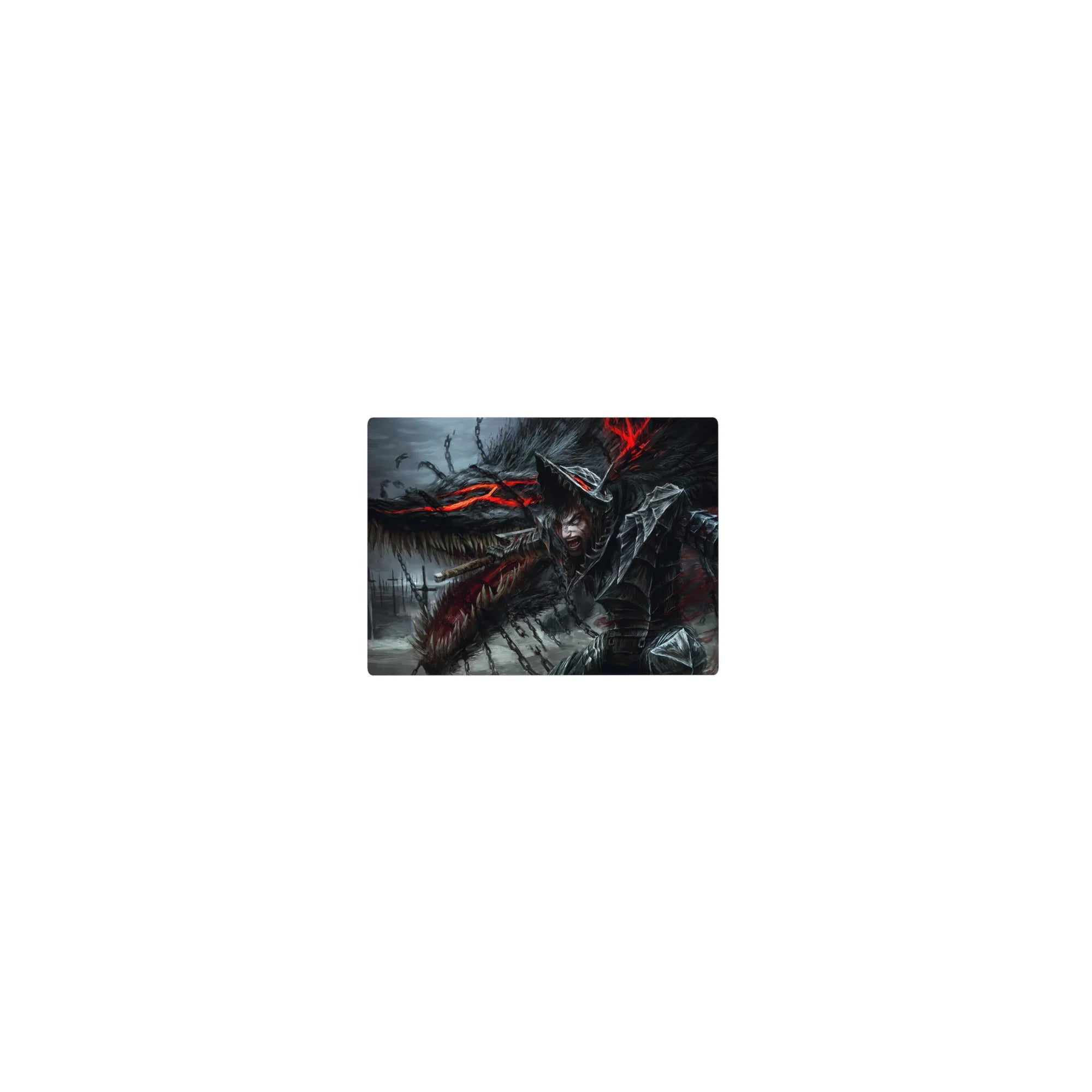 Berserk Deskmat | Mousepad | Deskpad - Beast of Darkness - AniChan