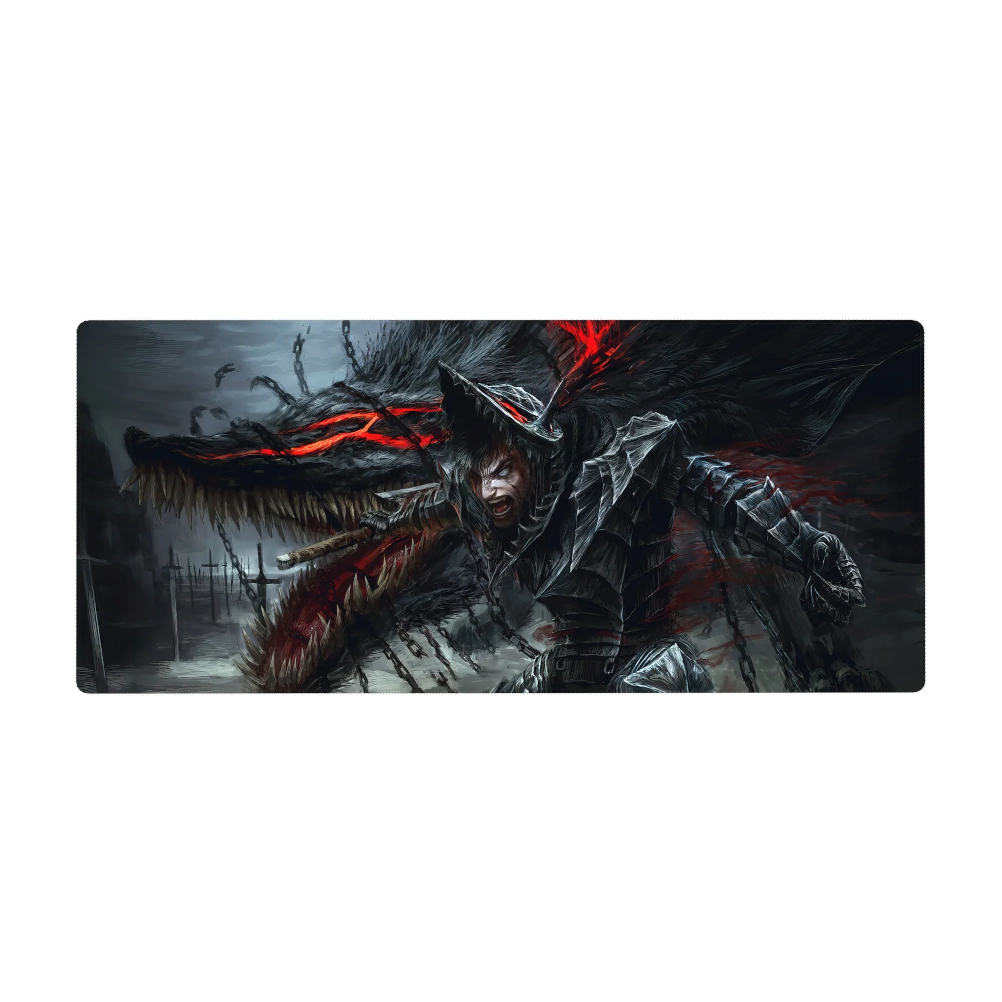 Berserk Deskmat | Mousepad | Deskpad - Beast of Darkness - AniChan