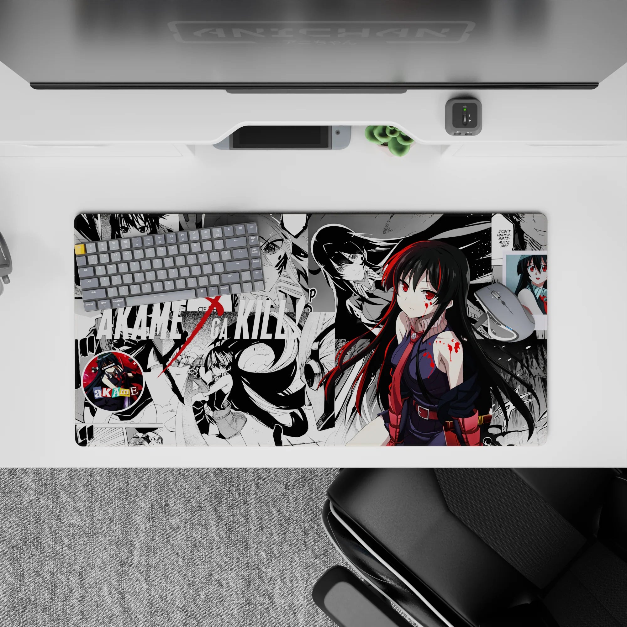 Akame ga Kill - Anime Mouse Pad and Desk Pad - Scarlet Blade Chronicle