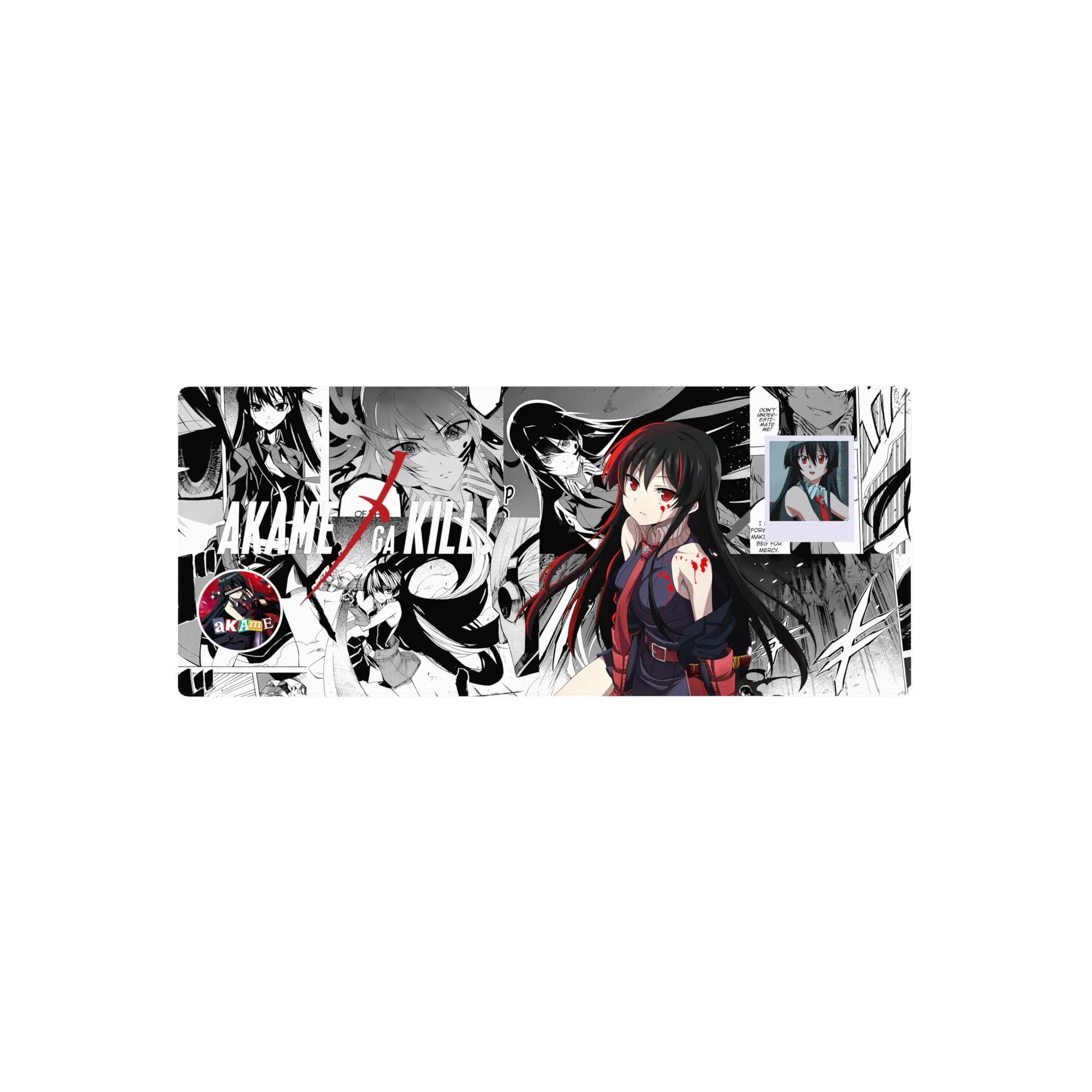 Akame ga Kill - Anime Mouse Pad and Desk Pad - Scarlet Blade Chronicle