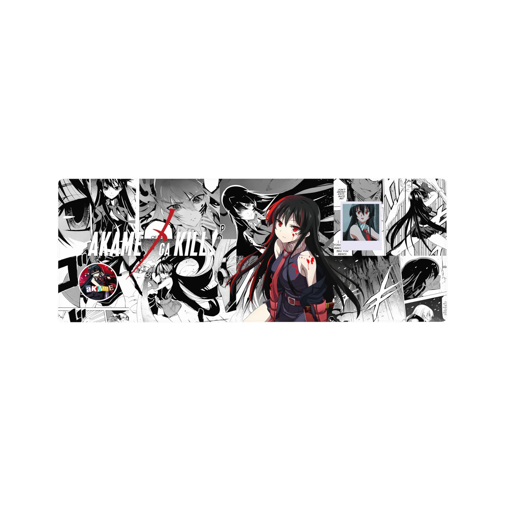 Akame ga Kill - Anime Mouse Pad and Desk Pad - Scarlet Blade Chronicle