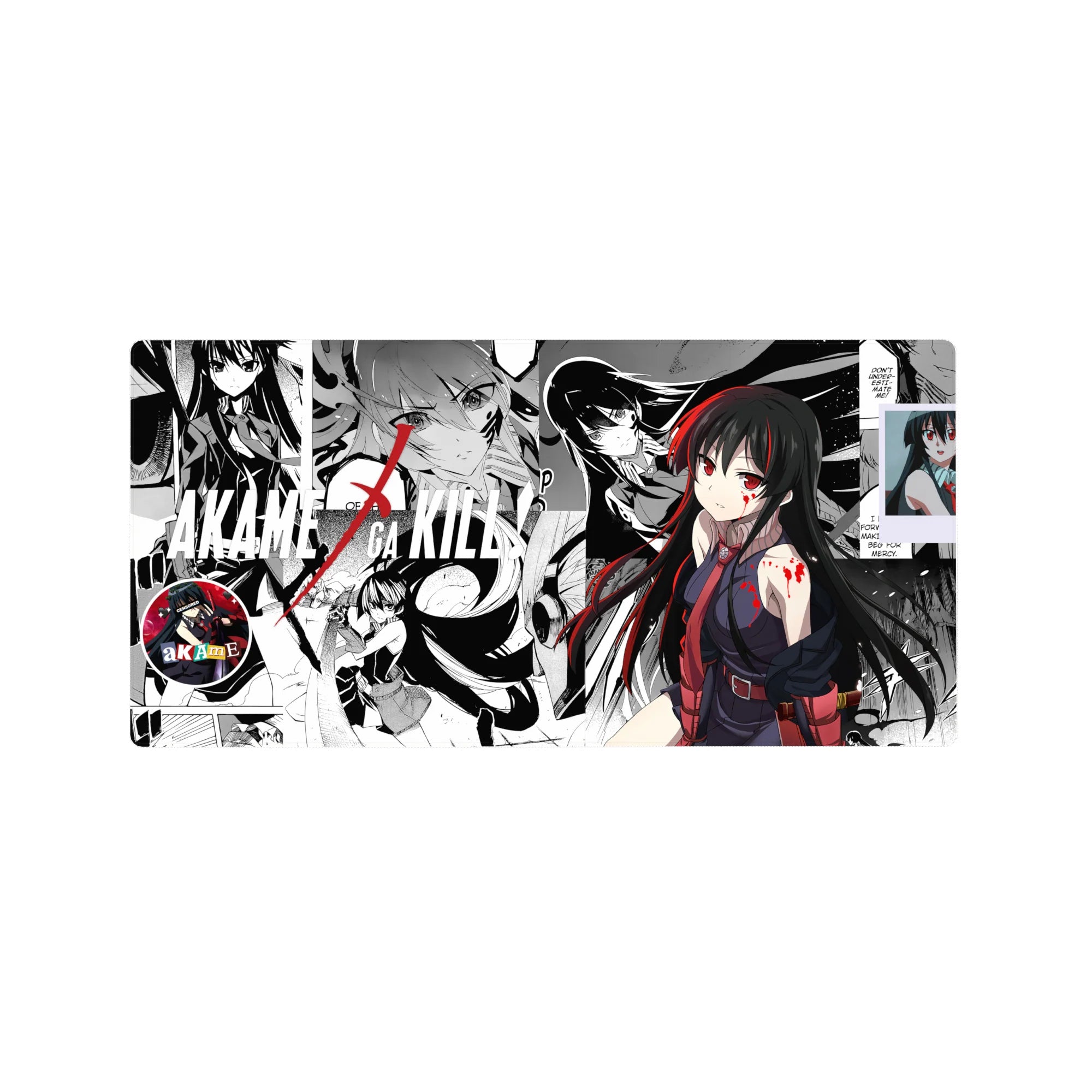 Akame ga Kill - Anime Mouse Pad and Desk Pad - Scarlet Blade Chronicle