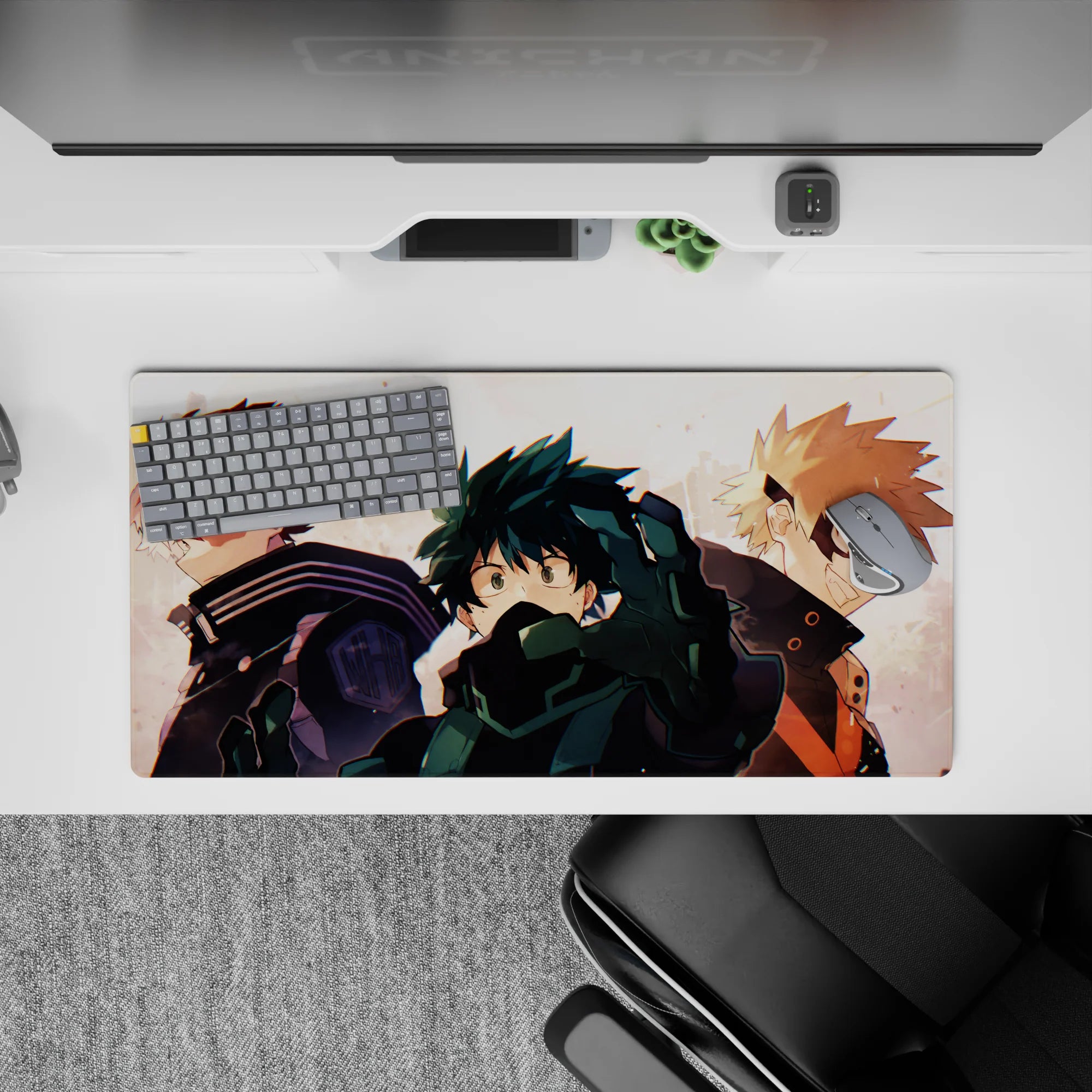 My Hero Academia Deskmat | Mousepad | Deskpad - Trio of Heroes - AniChan