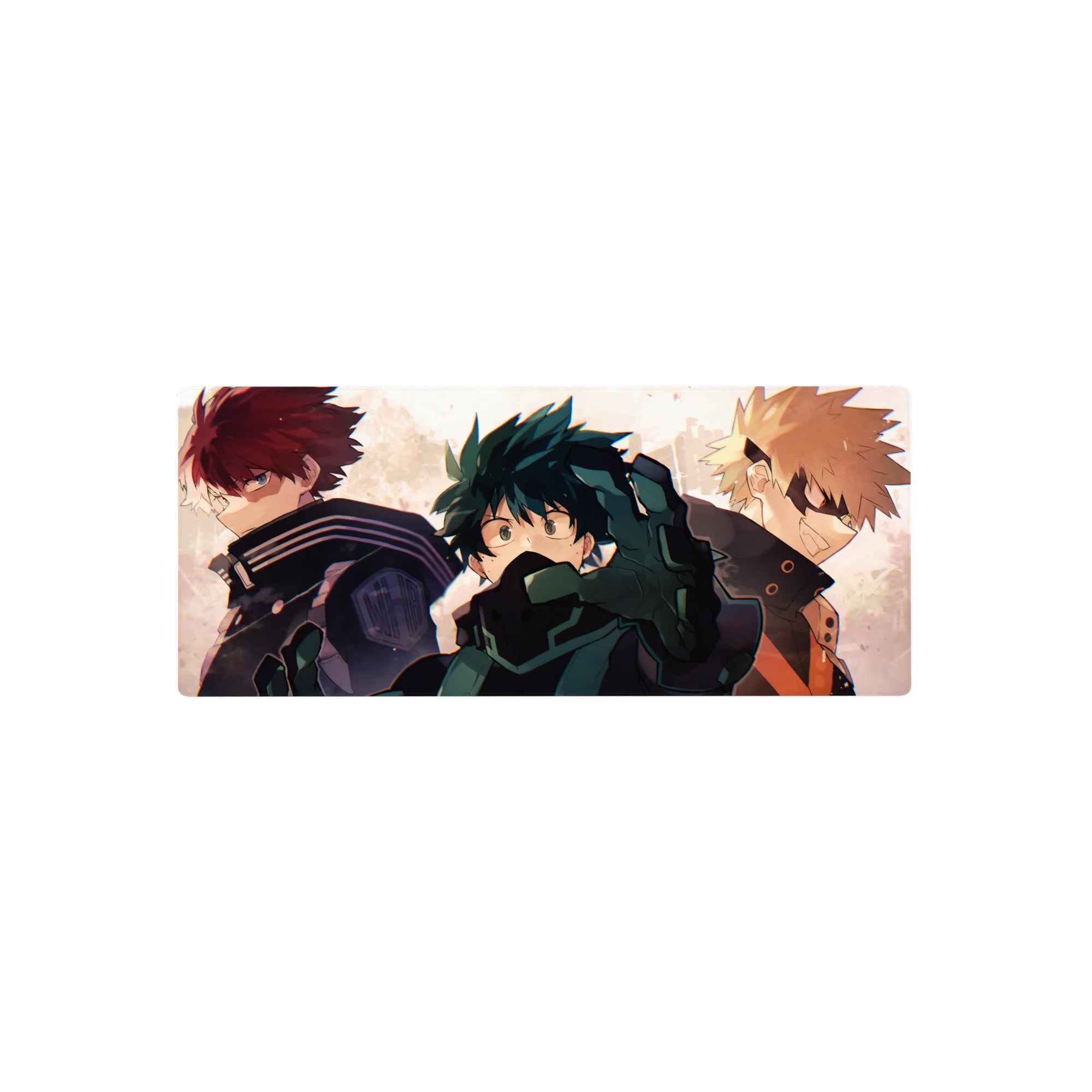 My Hero Academia Deskmat | Mousepad | Deskpad - Trio of Heroes - AniChan