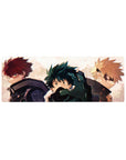 My Hero Academia Deskmat | Mousepad | Deskpad - Trio of Heroes - AniChan