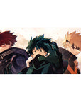 My Hero Academia Deskmat | Mousepad | Deskpad - Trio of Heroes - AniChan