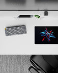 Abstract Deskmat | Mousepad | Deskpad - Cyber Shard - AniChan