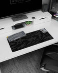 Liquid Abstract Deskmat | Mousepad | Deskpad - Stealth Mode