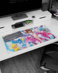 32x16 inches Cardcaptor Sakura mouse pad featuring Sakura Kinomoto and Kero-chan reaching out with magic.