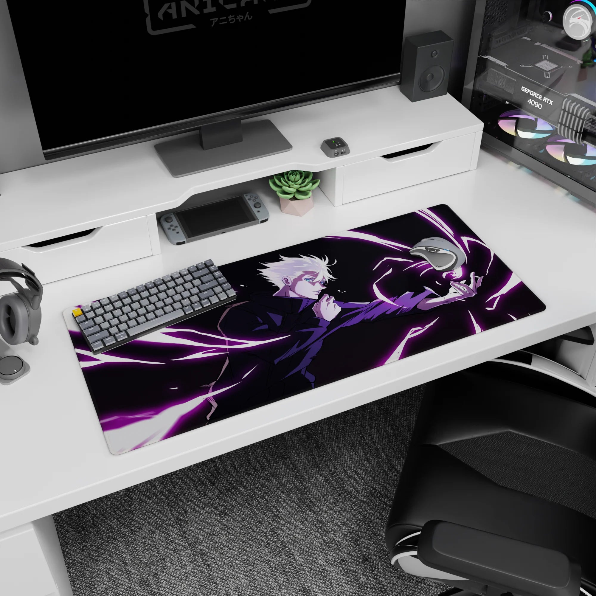 Jujutsu Kaisen Deskmat | Mousepad | Deskpad - Infinity Unleashed - AniChan