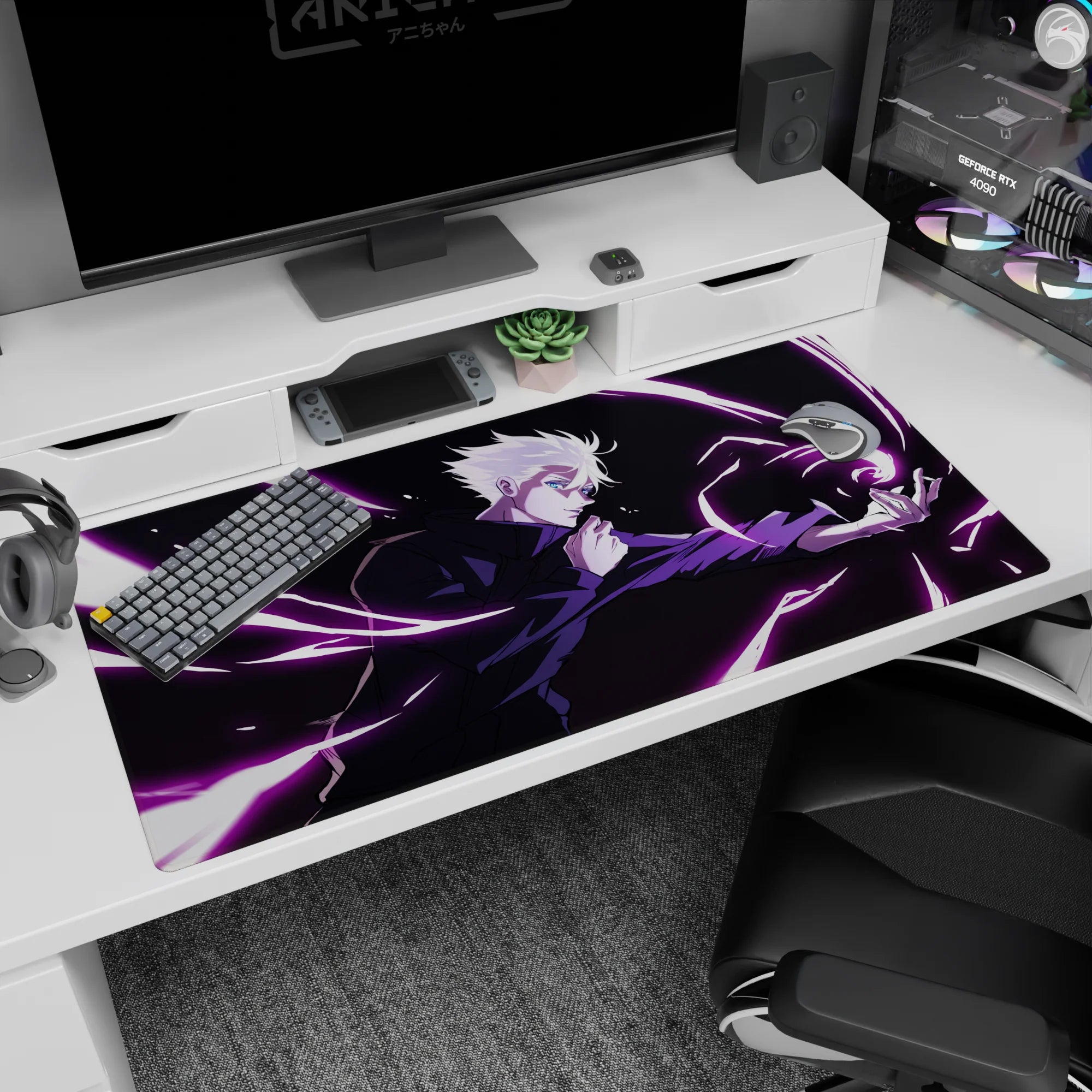 Jujutsu Kaisen Deskmat | Mousepad | Deskpad - Infinity Unleashed - AniChan