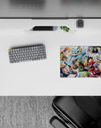 One Piece Deskmat | Mousepad | Deskpad - Wano Warriors: Straw Hat Pirates - AniChan