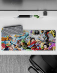 One Piece Deskmat | Mousepad | Deskpad - Wano Warriors: Straw Hat Pirates - AniChan