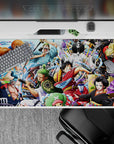 One Piece Deskmat | Mousepad | Deskpad - Wano Warriors: Straw Hat Pirates - AniChan