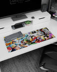 One Piece Deskmat | Mousepad | Deskpad - Wano Warriors: Straw Hat Pirates - AniChan