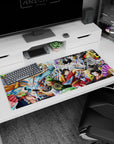 One Piece Deskmat | Mousepad | Deskpad - Wano Warriors: Straw Hat Pirates - AniChan