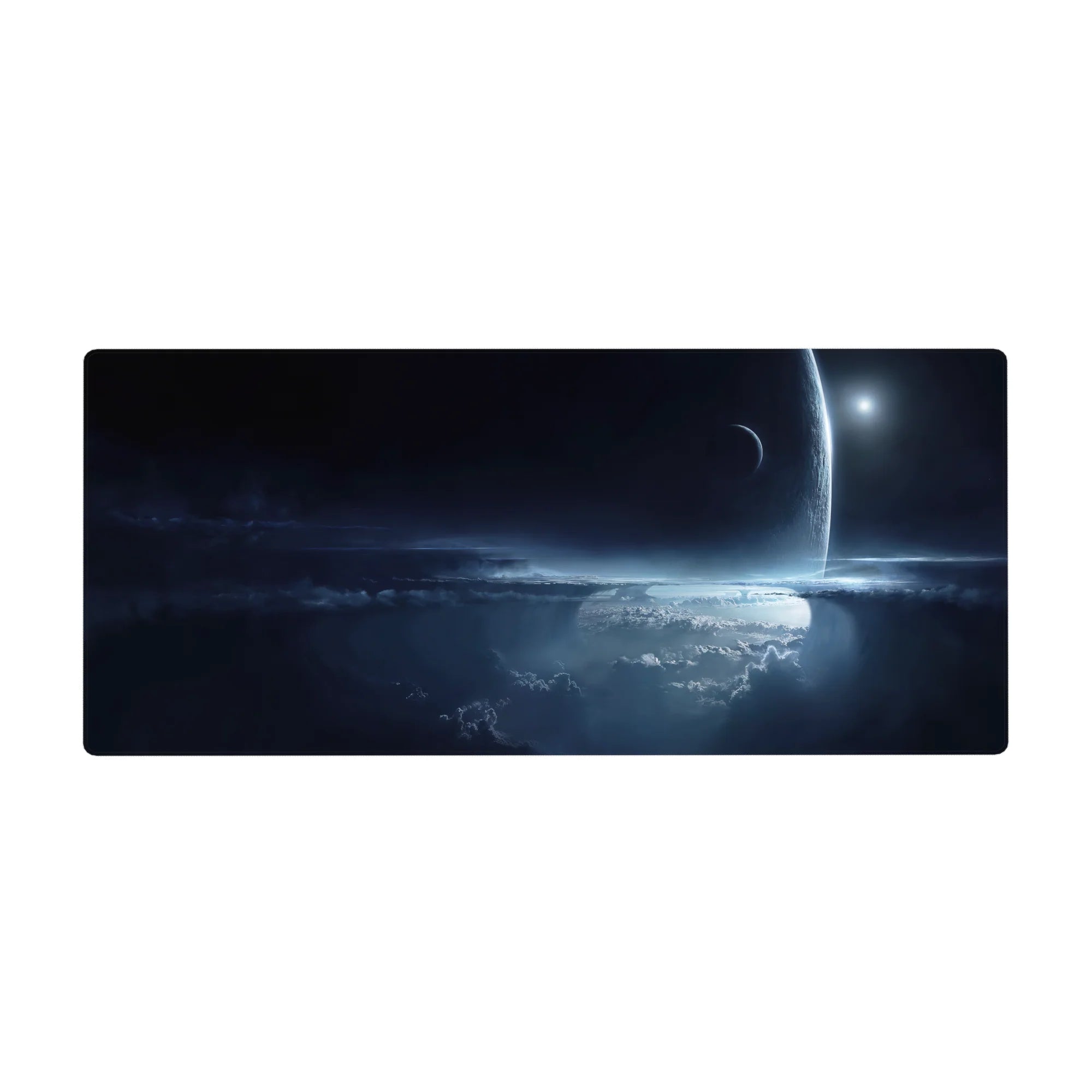 Midnight Planet Haze - Space Mouse Pad and Desk Pad – AniChan