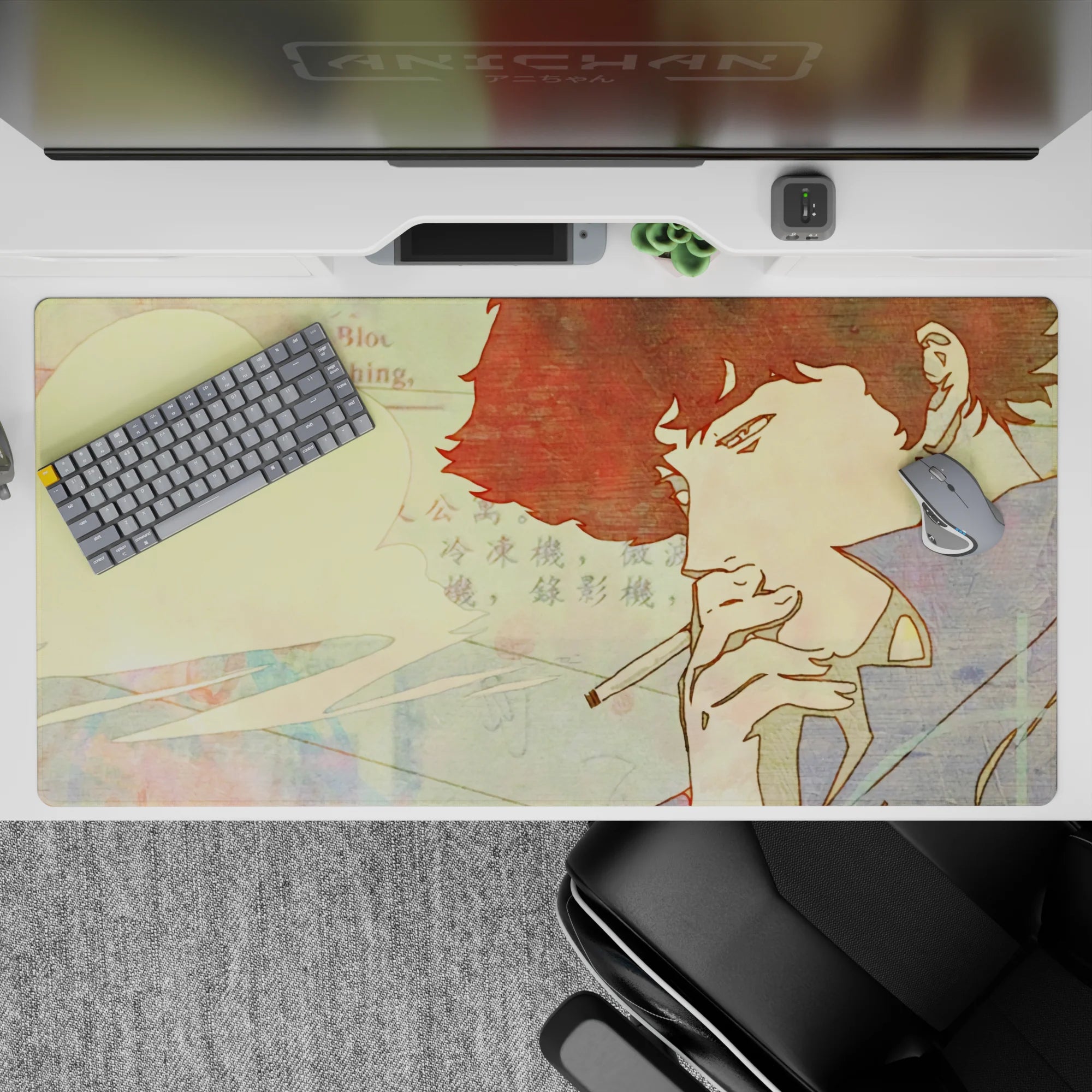 Cowboy Bepop - Anime Mouse Pad and Desk Pad - Faded Reverie - AniChan