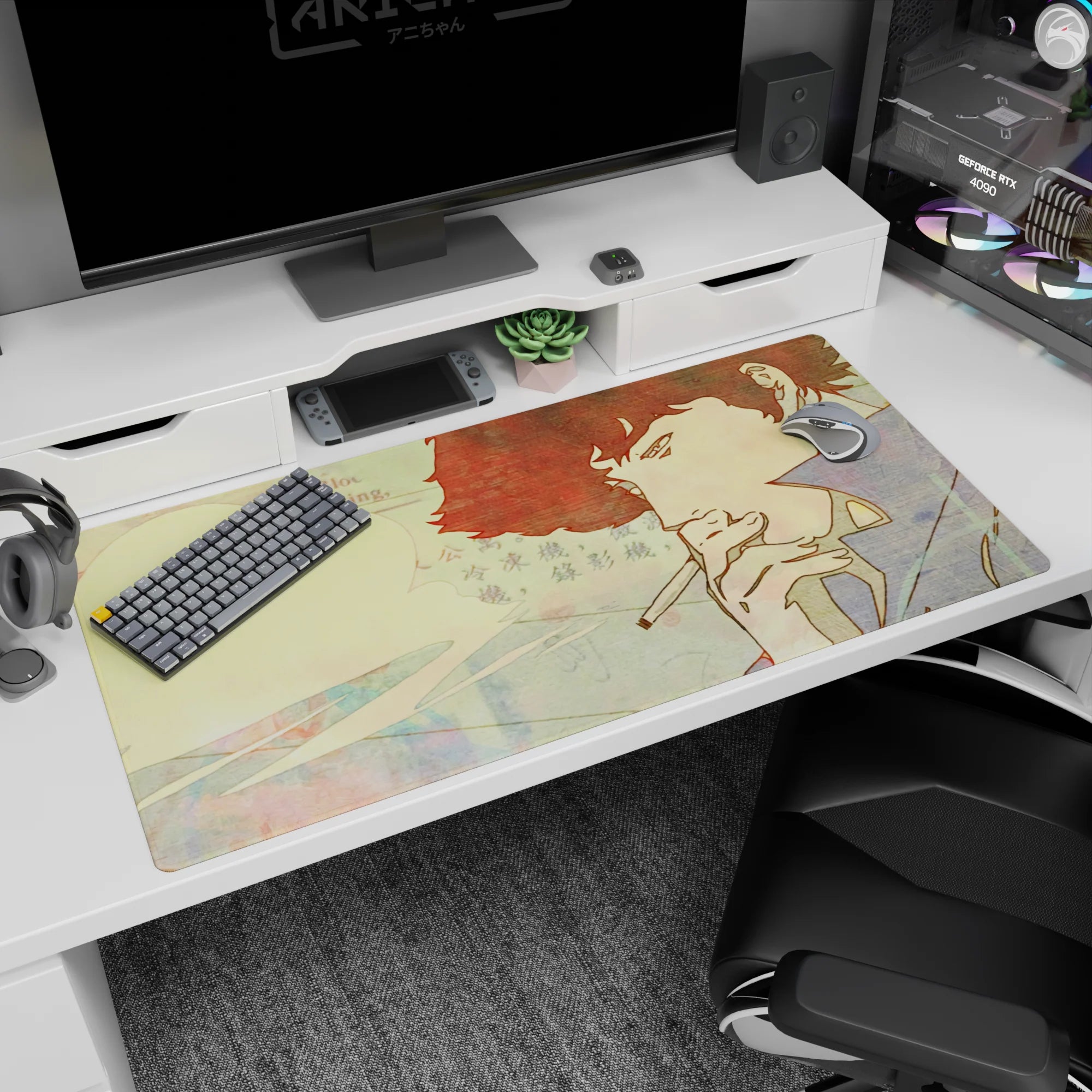 Cowboy Bepop - Anime Mouse Pad and Desk Pad - Faded Reverie - AniChan