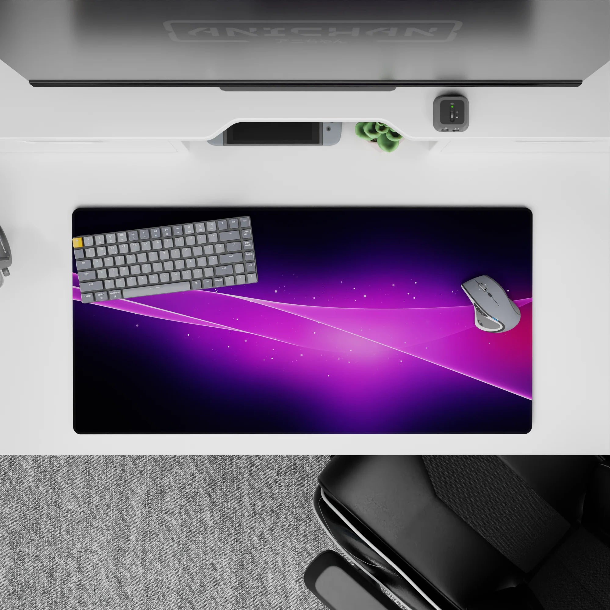 Abstract Deskmat | Mousepad | Deskpad - Cosmic Drift - AniChan