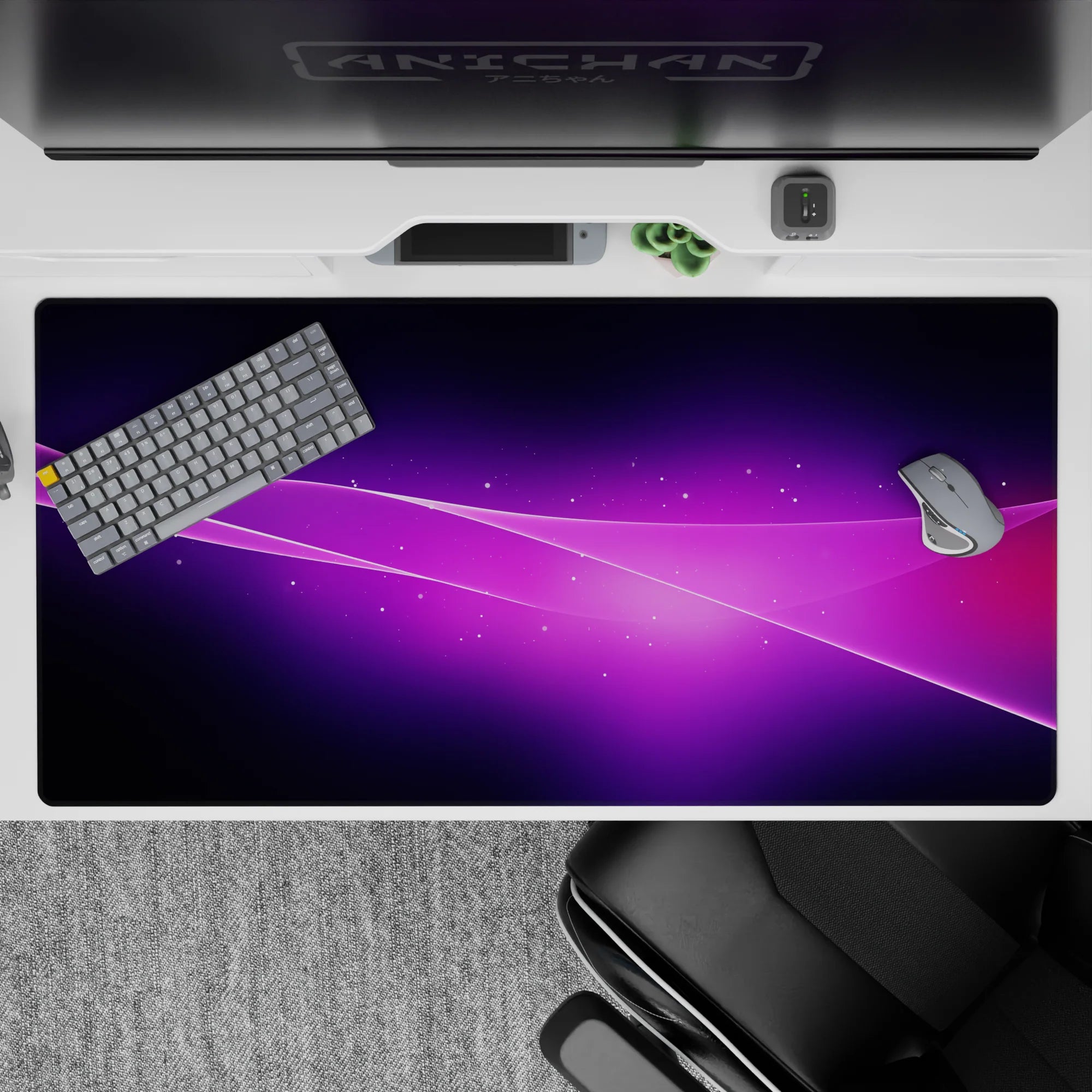 Abstract Deskmat | Mousepad | Deskpad - Cosmic Drift - AniChan