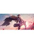 Attack on Titan - Anime Mouse Pad and Desk Pad - Levi’s Last Light - AniChan