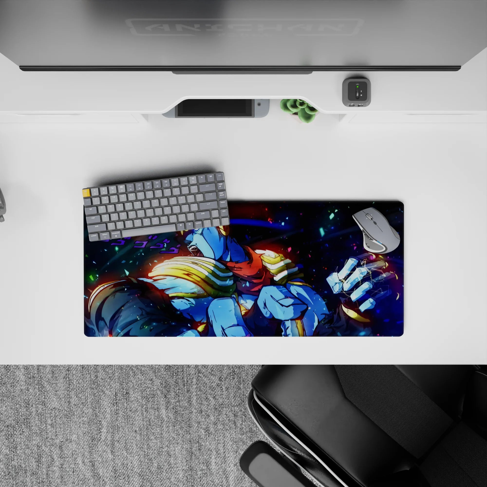 JoJo Deskmat | Mousepad | Deskpad - Star Platinum&#39;s Rage - AniChan