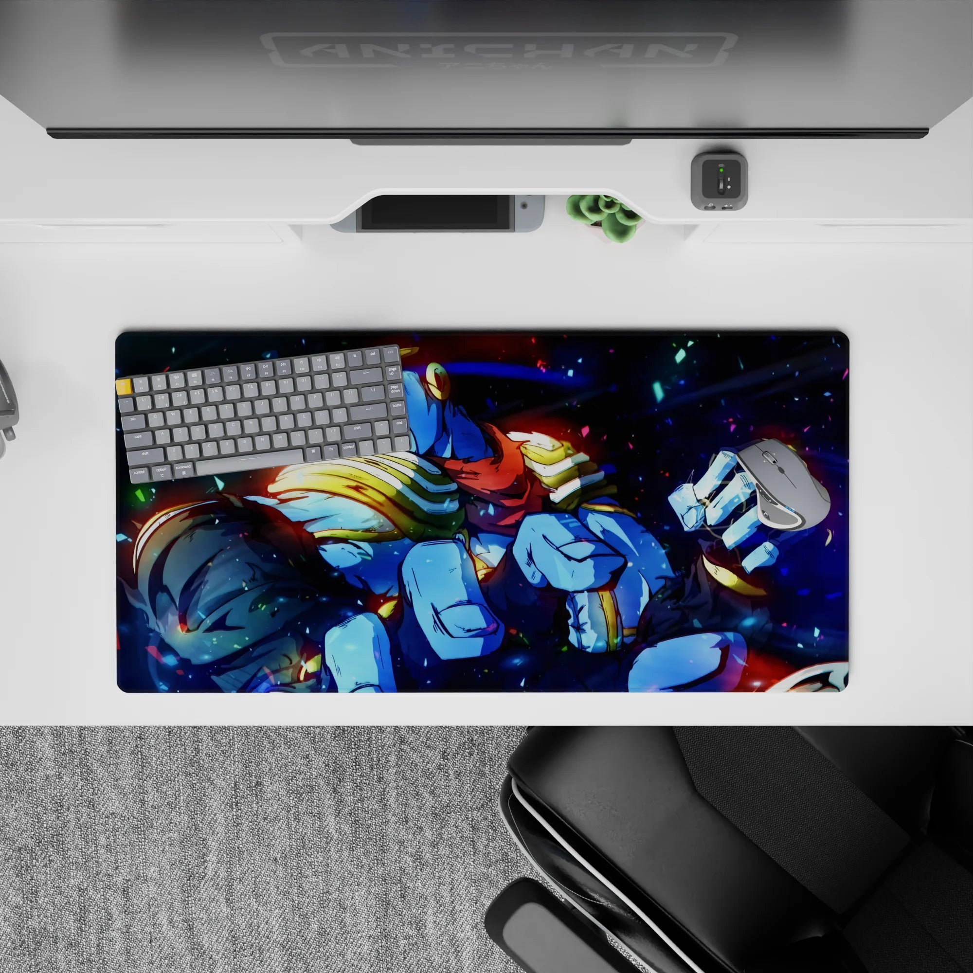 JoJo Deskmat | Mousepad | Deskpad - Star Platinum&#39;s Rage - AniChan