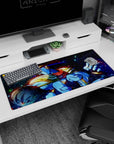 JoJo Deskmat | Mousepad | Deskpad - Star Platinum's Rage - AniChan