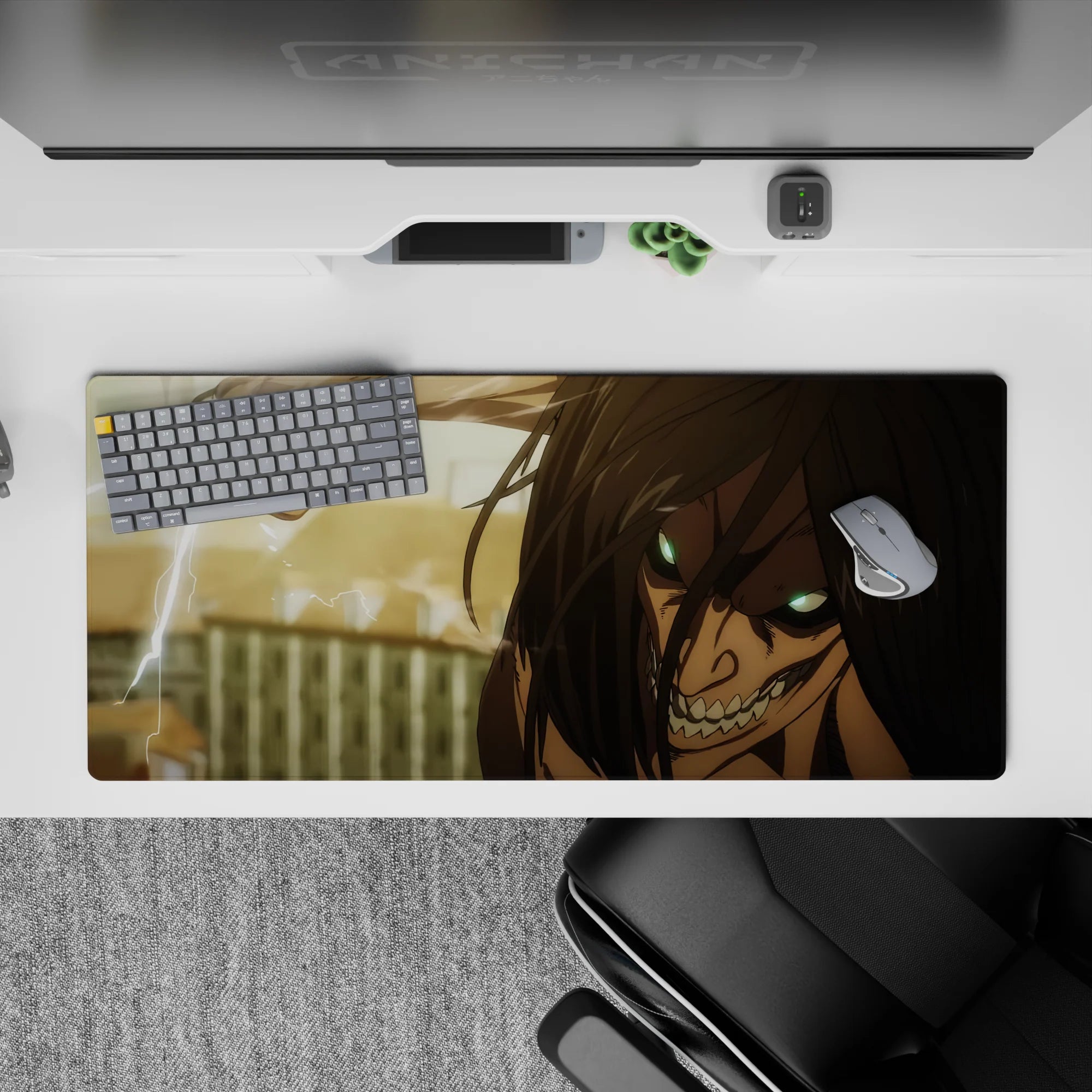 Attack on Titan - Anime Mouse Pad and Desk Pad - Titan’s Wrath - AniChan