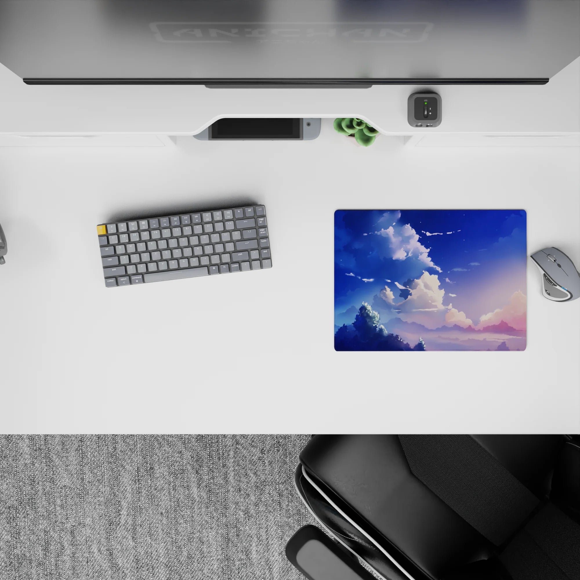 Fantasy Landscapes Deskmat | Mousepad | Deskpad - Dawn&#39;s Tranquility